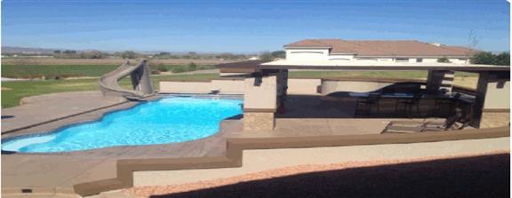 San Juan fiberglass pool